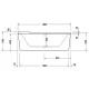 Акриловая ванна 180x80 см Duravit Starck 700010000000000