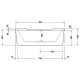 Акриловая ванна 190x90 см Duravit Starck 700012000000000