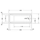 Акриловая ванна 170x70 см Duravit Vero Air 700411000000000
