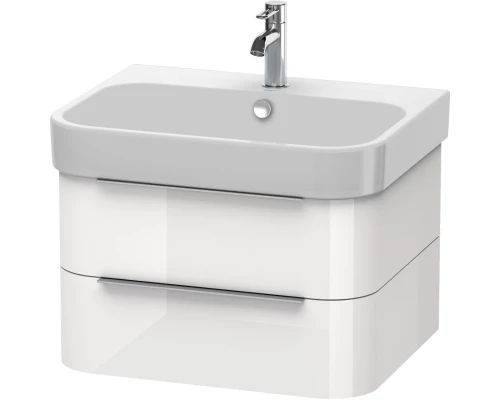 Тумба белый глянец 62,5 см Duravit Happy D.2 H2636402222