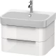 Тумба белый глянец 62,5 см Duravit Happy D.2 H2636402222