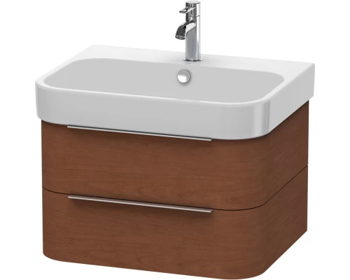 Тумба американский орех 62,5 см Duravit Happy D.2 H2636401313
