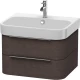 Тумба дуб брашированный 62,5 см Duravit Happy D.2 H2636407272