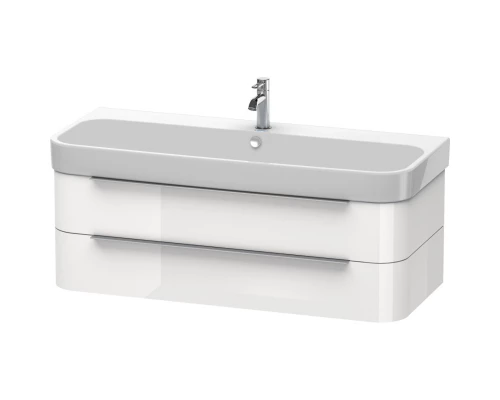 Тумба белый глянец 117,5 см Duravit Happy D.2 H2636702222