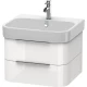 Тумба белый глянец 57,2 см Duravit Happy D.2 H2636302222