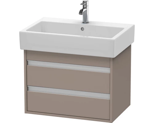 Тумба базальт матовый 65 см Duravit Ketho KT662404343
