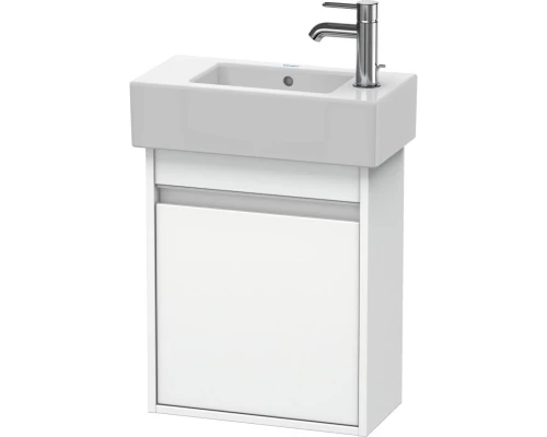 Тумба белый матовый 45 см Duravit Ketho KT6629L1818