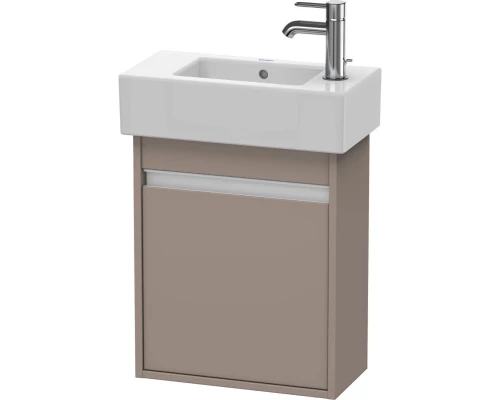 Тумба базальт матовый 45 см Duravit Ketho KT6629L4343