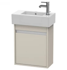 Тумба тауп матовый 45 см Duravit Ketho KT6629L9191