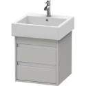 Тумба бетонно-серый матовый 45 см Duravit Ketho KT663500707