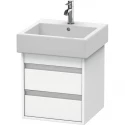 Тумба белый матовый 45 см Duravit Ketho KT663501818