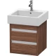 Тумба темный орех 45 см Duravit Ketho KT663502121