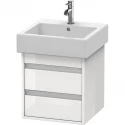 Тумба белый глянец 45 см Duravit Ketho KT663502222