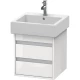Тумба белый глянец 45 см Duravit Ketho KT663502222