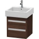 Тумба каштан 45 см Duravit Ketho KT663505353
