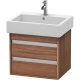 Тумба орех 55 см Duravit Ketho KT663607979