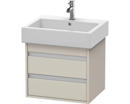 Тумба тауп матовый 55 см Duravit Ketho KT663609191