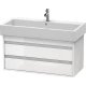 Тумба белый глянец 95 см Duravit Ketho KT663802222