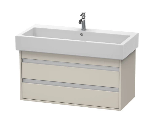 Тумба тауп матовый 95 см Duravit Ketho KT663809191
