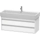 Тумба белый матовый 115 см Duravit Ketho KT663901818