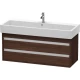 Тумба каштан 115 см Duravit Ketho KT663905353