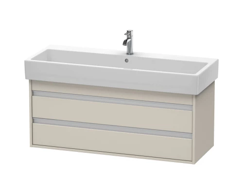 Тумба тауп матовый 115 см Duravit Ketho KT663909191