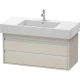 Тумба тауп матовый 100 см Duravit Ketho KT664109191