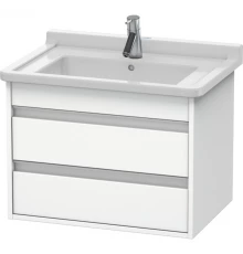 Тумба белый матовый 65 см Duravit Ketho KT664301818