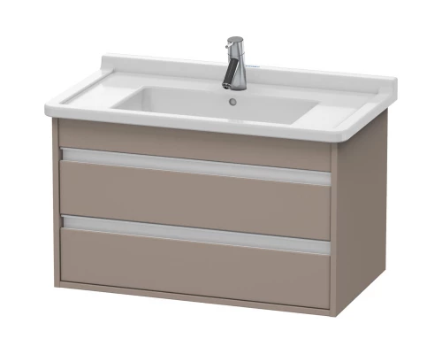 Тумба базальт матовый 80 см Duravit Ketho KT664404343