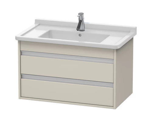 Тумба тауп матовый 80 см Duravit Ketho KT664409191