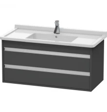 Тумба графит матовый 100 см Duravit Ketho KT664504949