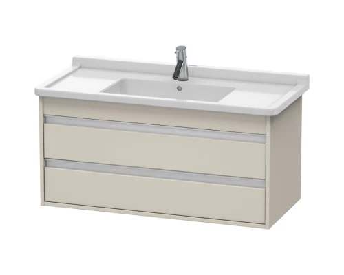 Тумба тауп матовый 100 см Duravit Ketho KT664509191