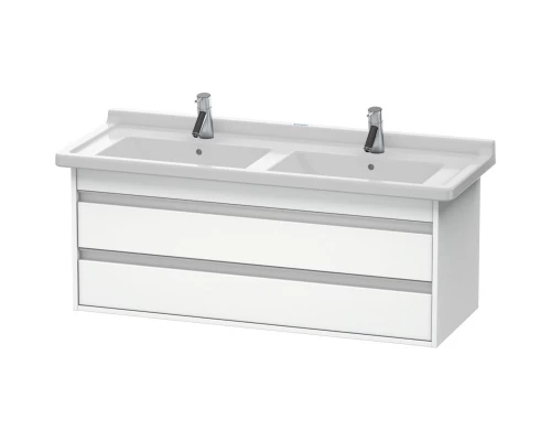 Тумба белый матовый 120 см Duravit Ketho KT664601818