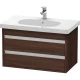Тумба каштан 80 см Duravit Ketho KT664705353