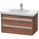 Тумба орех 80 см Duravit Ketho KT664707979