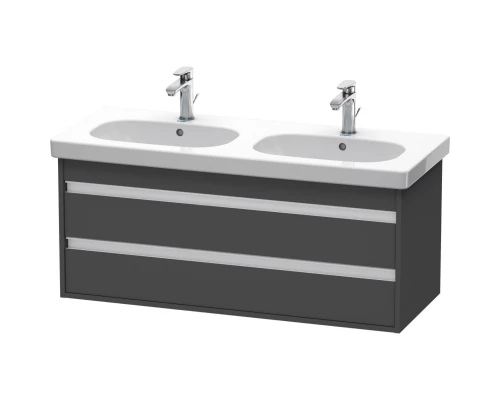 Тумба графит матовый 115 см Duravit Ketho KT664904949