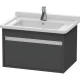 Тумба графит матовый 65 см Duravit Ketho KT666304949