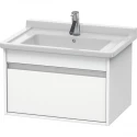 Тумба белый матовый 80 см Duravit Ketho KT666401818