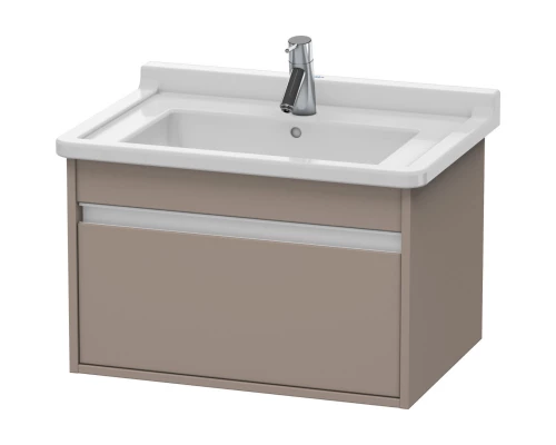 Тумба базальт матовый 80 см Duravit Ketho KT666404343