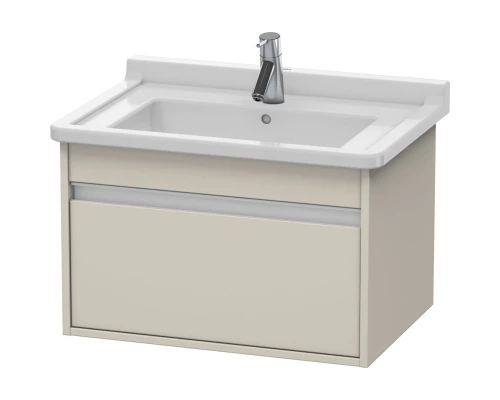 Тумба тауп матовый 80 см Duravit Ketho KT666409191
