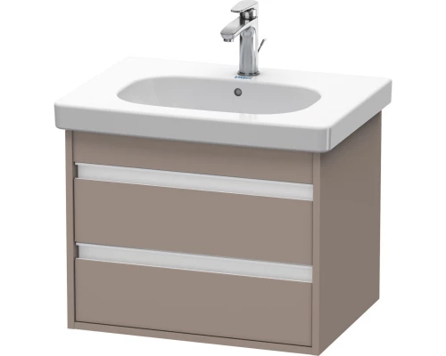 Тумба базальт матовый 60 см Duravit Ketho KT665004343