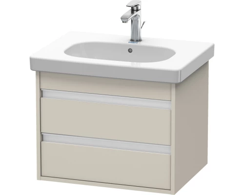 Тумба тауп матовый 60 см Duravit Ketho KT665009191