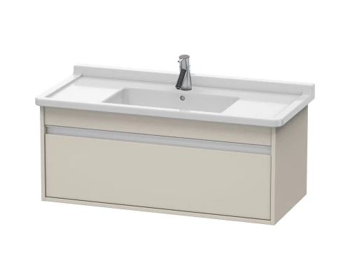 Тумба тауп матовый 100 см Duravit Ketho KT666509191