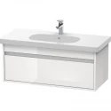 Тумба белый глянец 100 см Duravit Ketho KT666802222