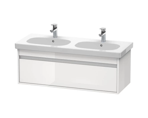 Тумба белый глянец 115 см Duravit Ketho KT666902222