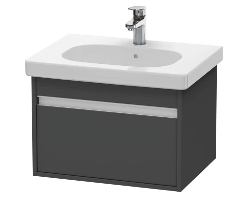 Тумба графит матовый 60 см Duravit Ketho KT667004949