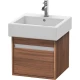 Тумба орех 45 см Duravit Ketho KT668507979