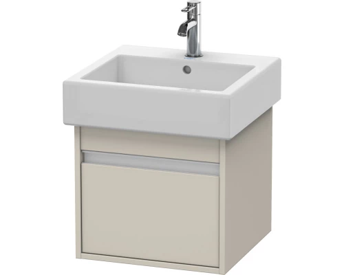 Тумба тауп матовый 45 см Duravit Ketho KT668509191