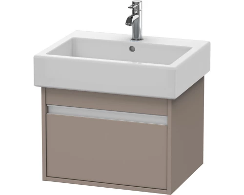 Тумба базальт матовый 55 см Duravit Ketho KT668604343