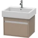 Тумба лен 55 см Duravit Ketho KT668607575